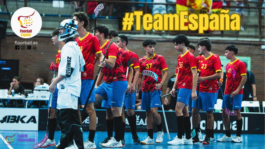 España lo vuelve a hacer: la Sub19 estará en el Mundial U19 de Floorball 2027 en Riga